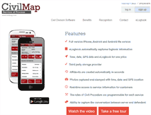 Tablet Screenshot of civilmap.com